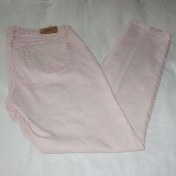 KATE SPADE SATURDAY Pale Pink Skinny Jeans Size 28 - Picture 3 of 5